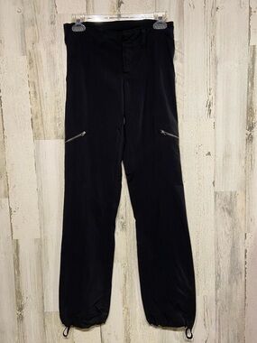 Athleta Black Cargo Jogger Pants 0